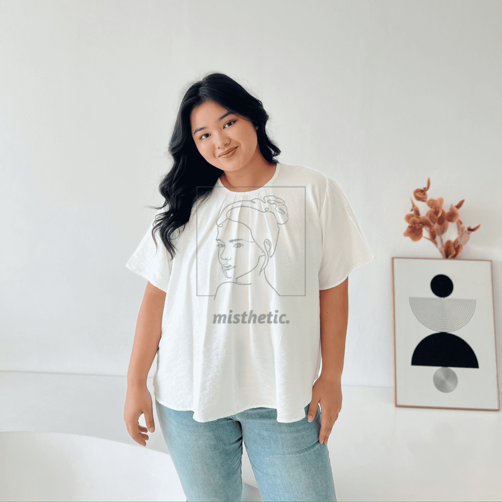 Bonnie Blouse ━ Blouse Linen LD120/LD130/LD140/LD150/ Blouse Linen Jumbo/ Blouse Big Size/ Blouse Pl