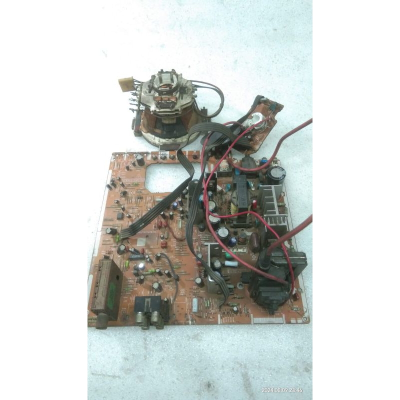 Mesin tv sharp 21 inch plus yoke