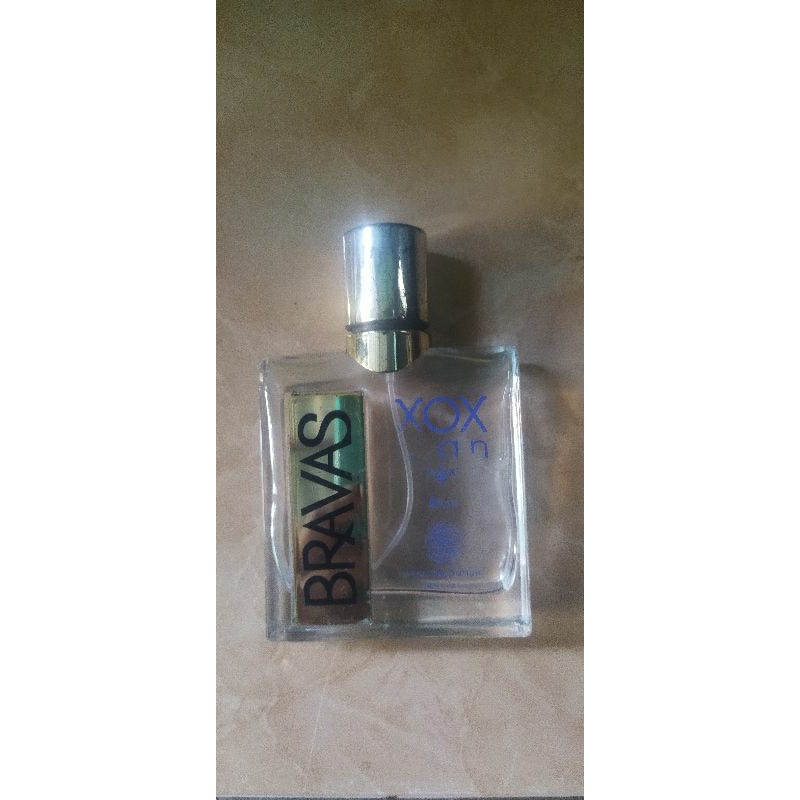 botol kosong PARFUM BRAVAS XOX 100ML