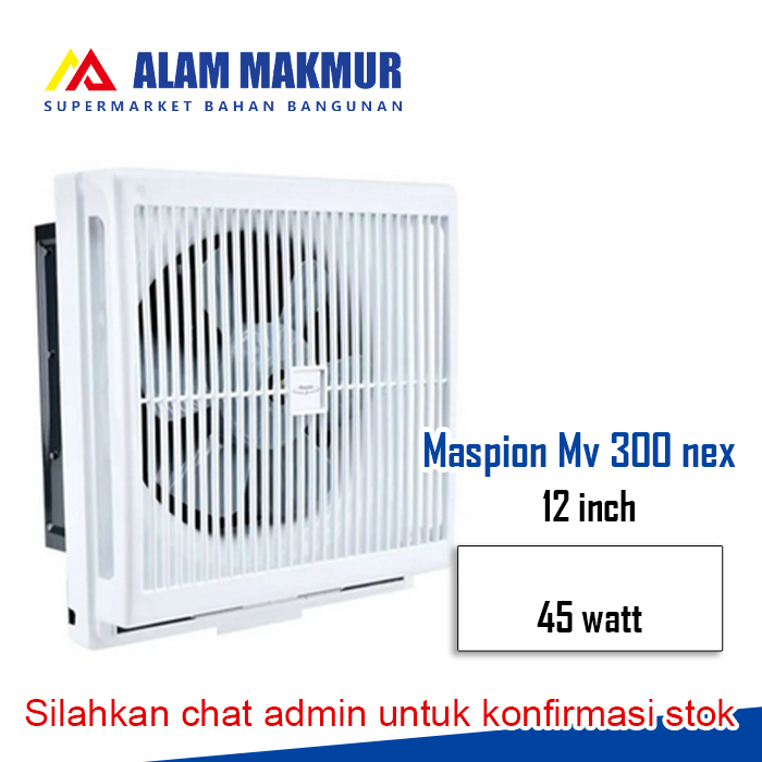 Exhaust Fan Maspion 10 Inch MV-250 NEX | Exhaust Fan Dinding Maspion 10 Inch