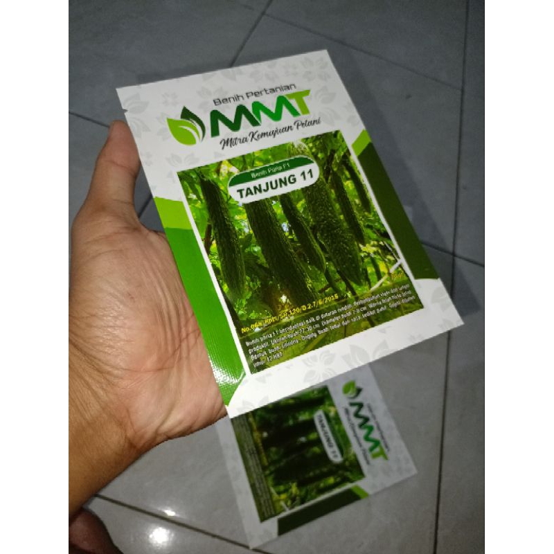 

Benih Paria Pare Tanjung 11 F1 isi 10 Gram Kadaluarsa 2025 Cap Mitra Merdeka Tani