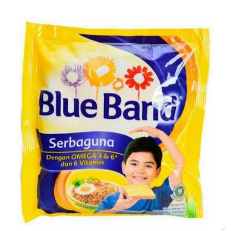 

BLUE BAND MARGARINE SERBAGUNA SACHET 200 GRAM Blueband