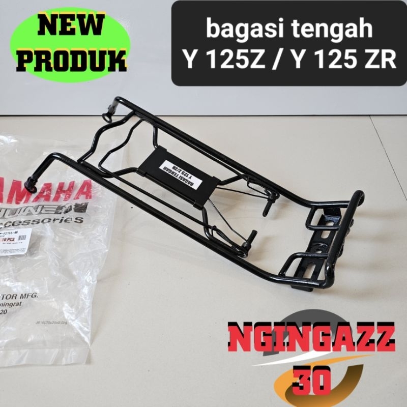 keranjang tengah bagasi rak jepit Yamaha 125z 125 z 125zr 125 ZR Beijing champ