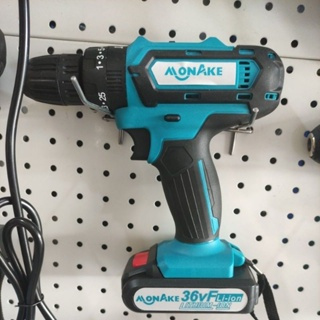 Bor Cas 36volt MONAKE /bor cordless 36v MONAKE baterai 2pc/ bor baterai 36volt ( BOR CAS )