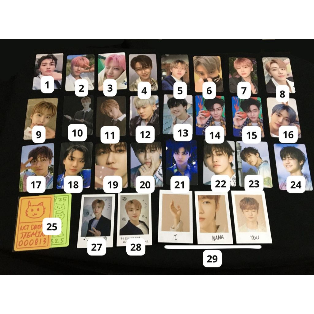 [SALE] PC PHOTOCARD JAEMIN NCT DREAM POB ISTJ EVERLINE INTERASIA WUTHMUU PHOTOBOOK PB INTROVERT VER 