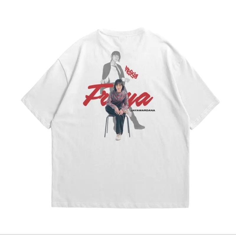 Kaos Oversize JKT48 Freya Streetwear Edition | T-shirt Jkt48