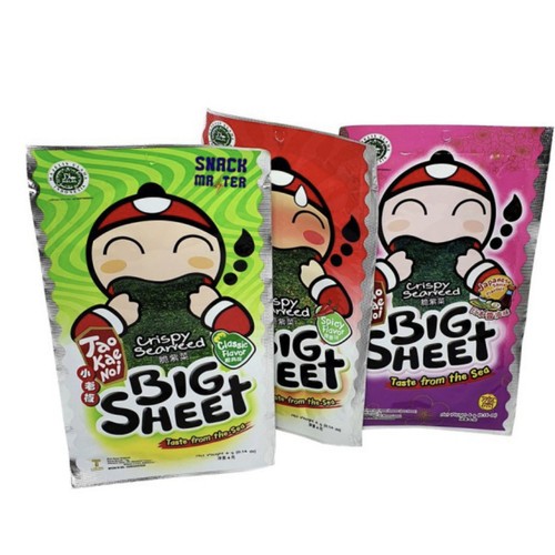 

TAO KAI NOI CRISPY SEAWEED BIG SHEET 1PCS