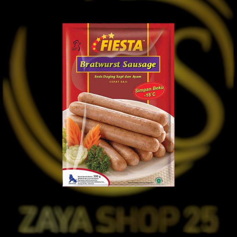 

Fiesta Sausages Bratwurst 300gr