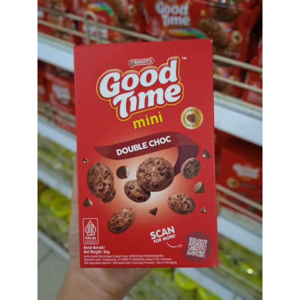 

GOOD TIME MINI BOX 50GR Double CHOC