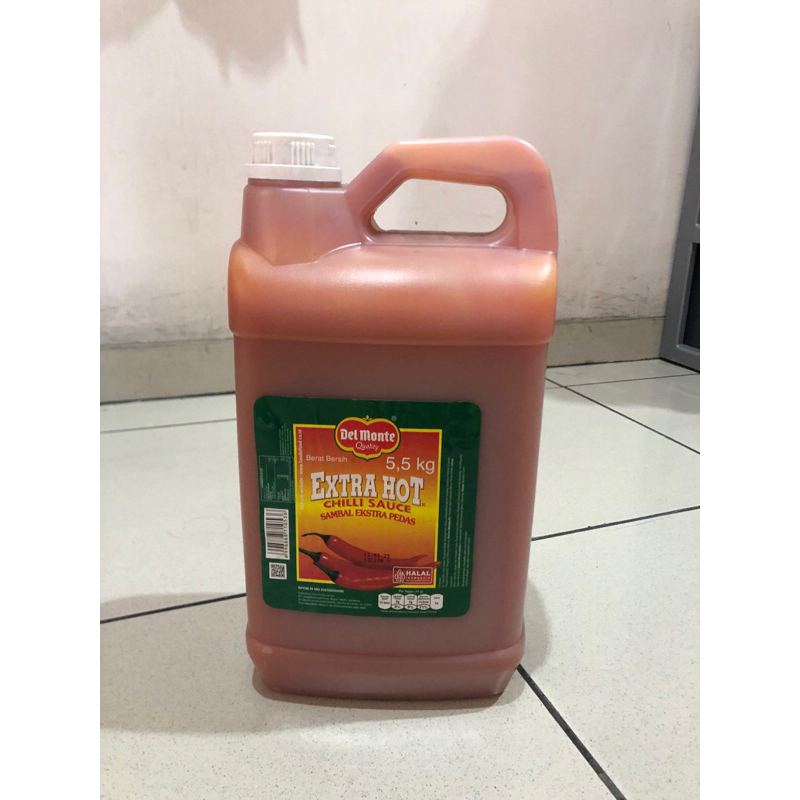 

saos sambal extra hot Del Monte 5,5 kg