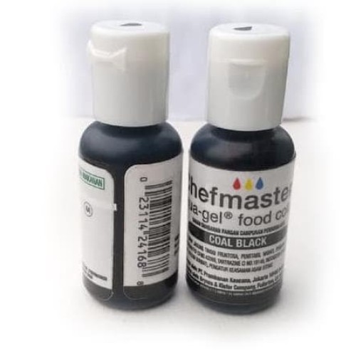 

Pewarna Makanan (Coal Black) Chefmaster Liqua-Gel Food Color 20gr