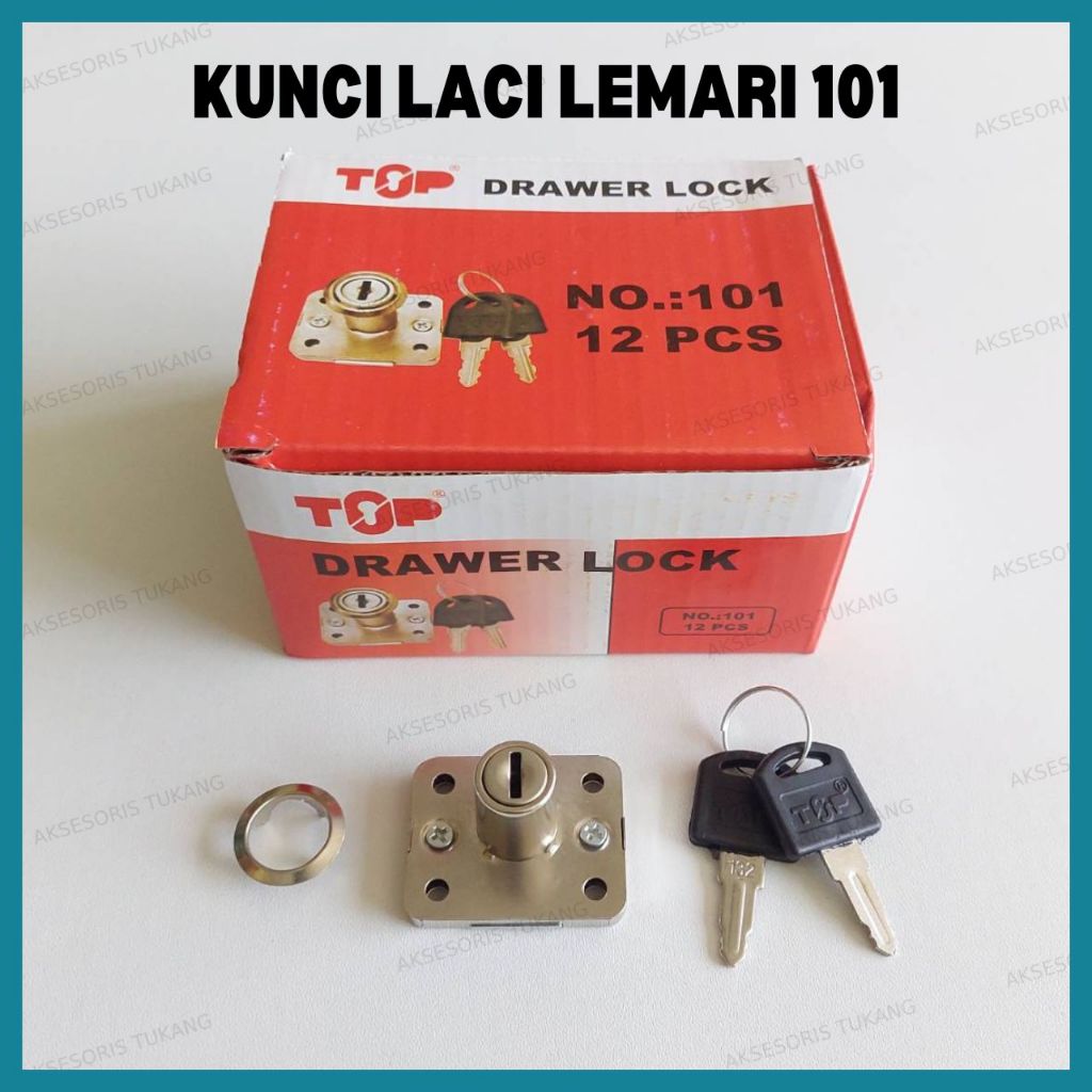 Kunci Laci Lemari 101 Drawer Lock Olympic Top