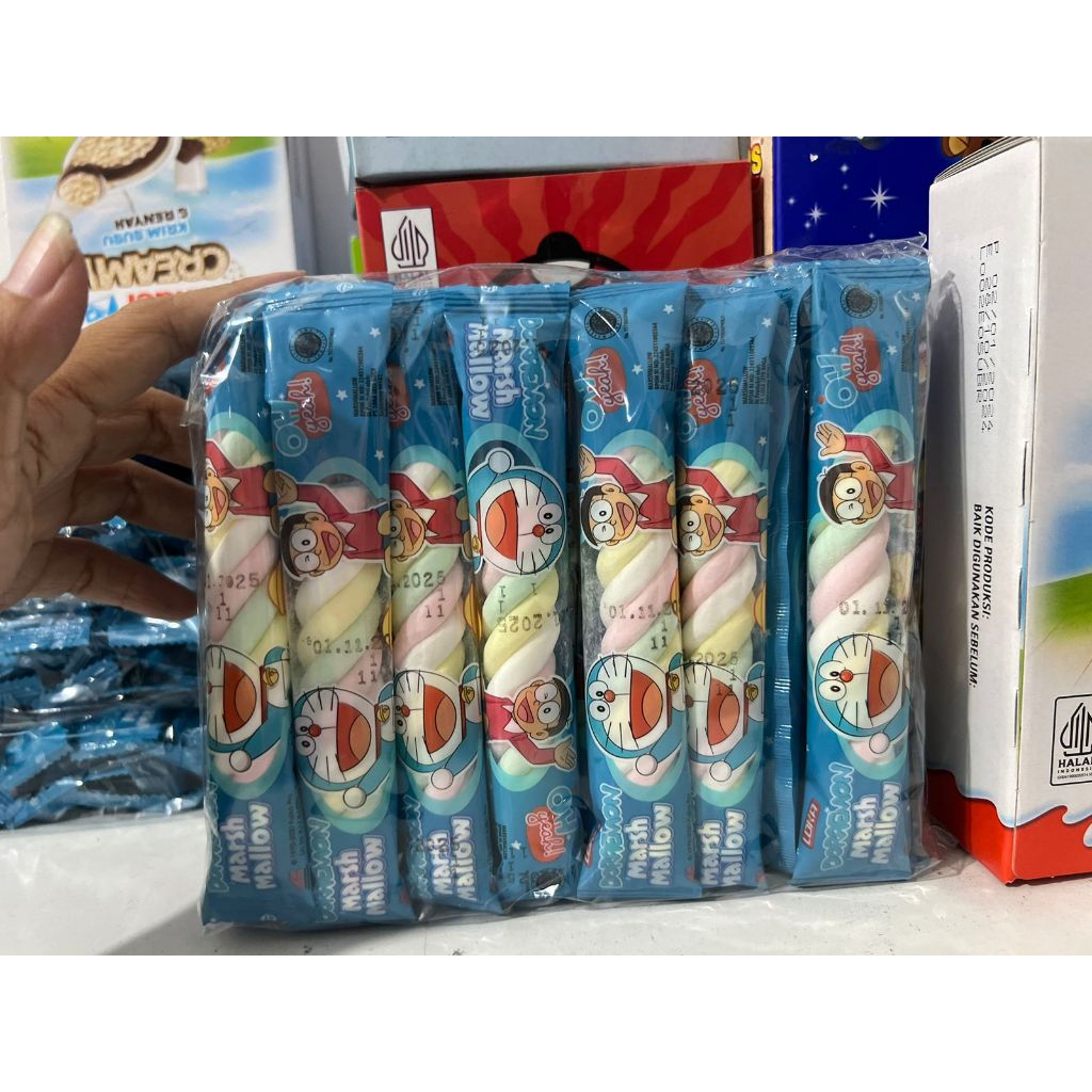 

MARSHMALLOW DORAEMONi ISI 20PCS