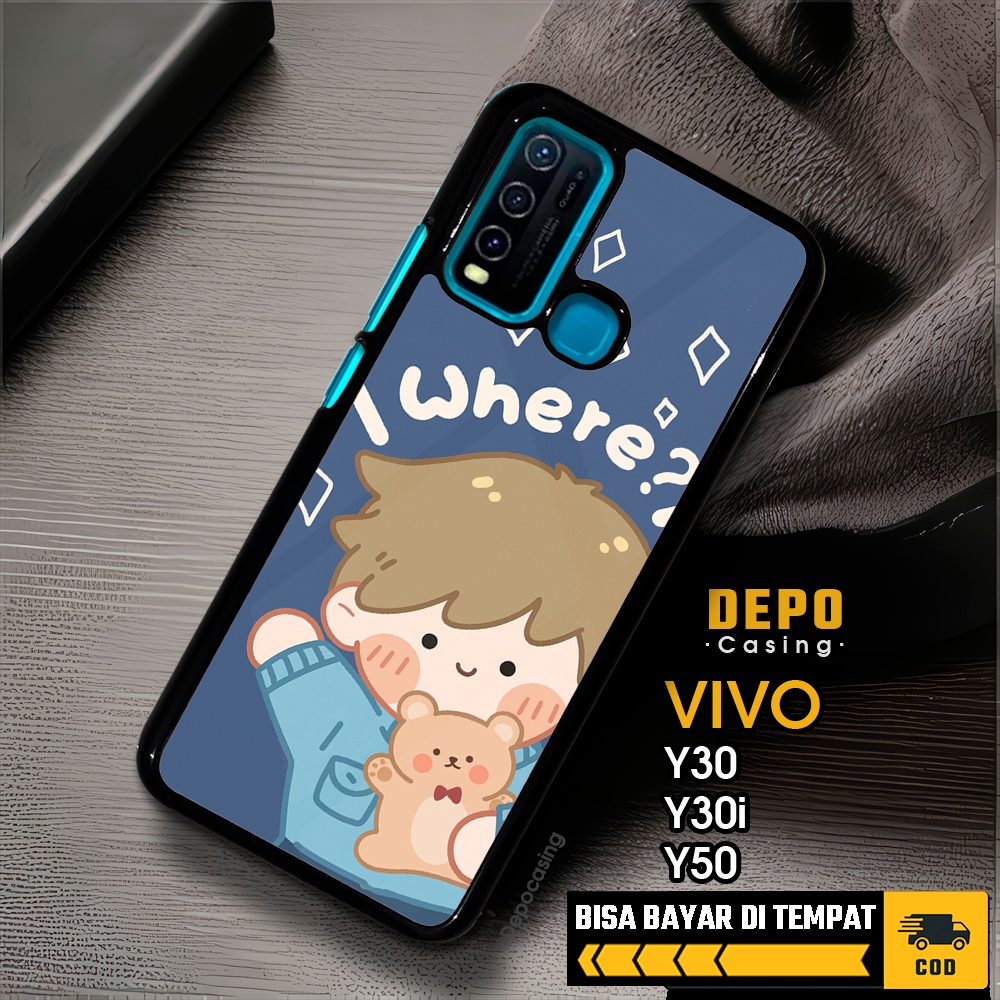 Case Vivo Y30 Y30i Y50 Casing Vivo Y30 Y30i Y50 Casing Depo Casing [COUPLE] Case Glossy Case Aesthet