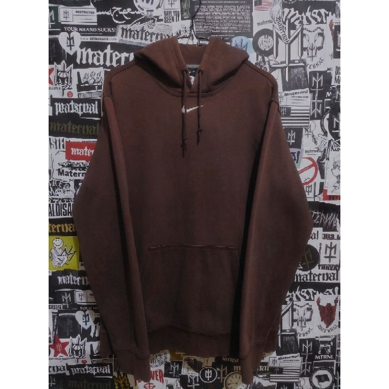 Hoodie Nike Center Brown