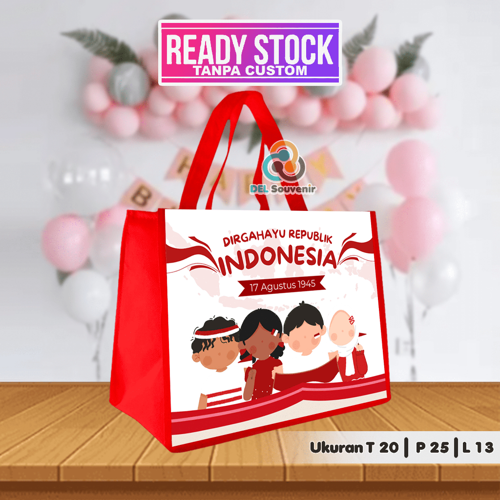 

Tas Souvenir 17 Agustus / Tas Kemerdekaan / Goodie Bag Kemerdekaan / Tas Dirgahayu / Tas HUT RI