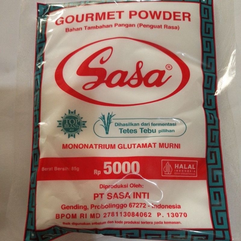 

SASA PENYEDAP RASA MASAKAN 85G