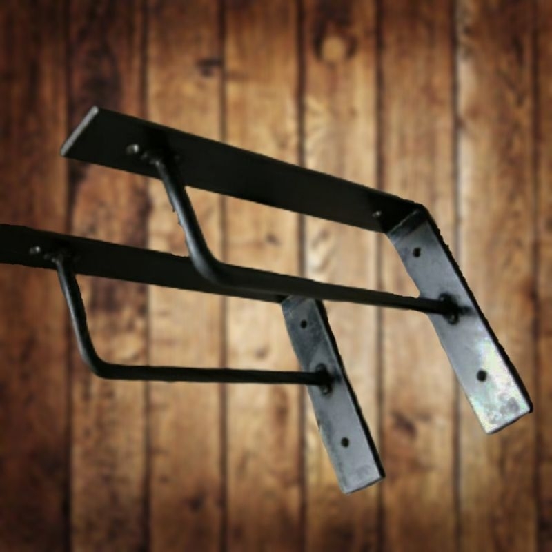 Besi Siku Rak Sudut Rak Dinding Ambalan Rak Papan Gantungan