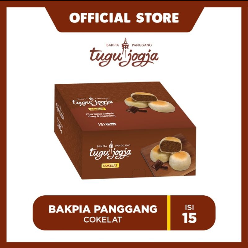 

Bakpia Panggang Tugu Jogja Cokelat