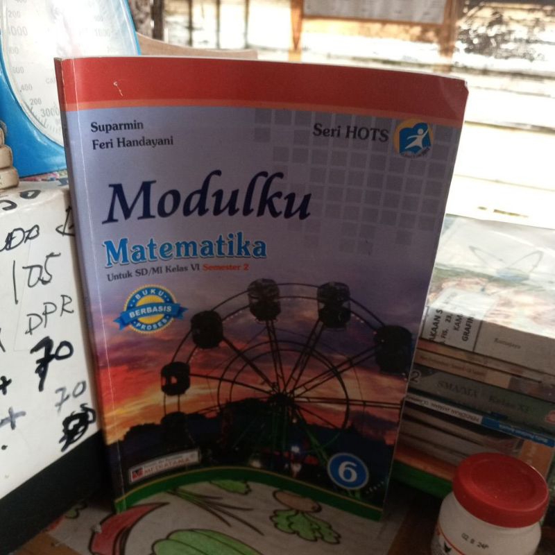 BUKU MODULKU MATEMATIKA UNTUK SD KELAS 6 SEMESTER 2 PENERBIT MEDIATAMA
