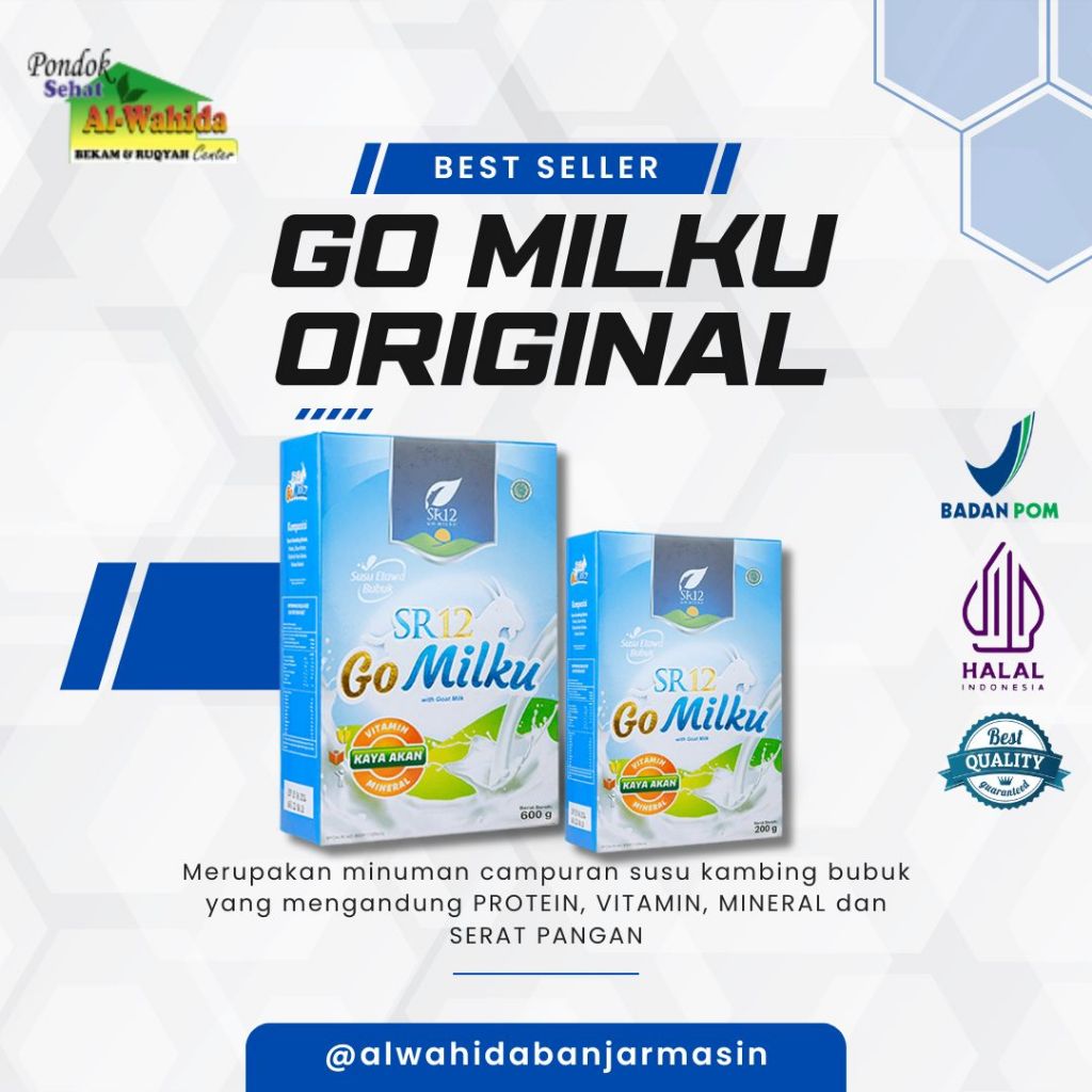 

SR12 Go Milku Susu Kambing Etawa Enak Untuk Kesehatan