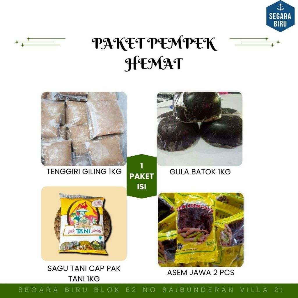 

Paket Masak Hemat Pempek