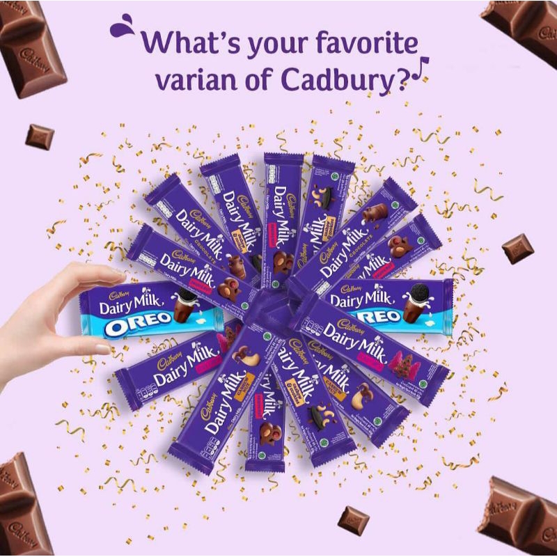 

Cadbury Dairy Milk Chocolate Hazelnut | black forest | fruit & nut | Cashew Nut 90 g