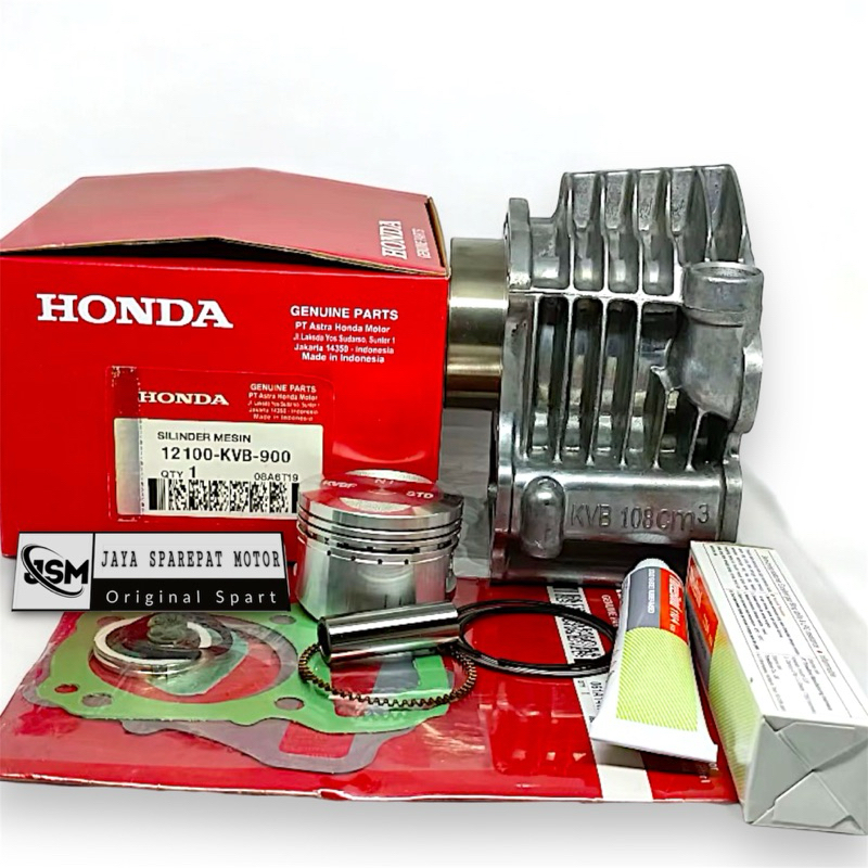 BLOK SEHER KOMPLIT KVB HONDA VARIO 110 KARBU/VARIO TECHNO 110 KARBU ORIGINAL