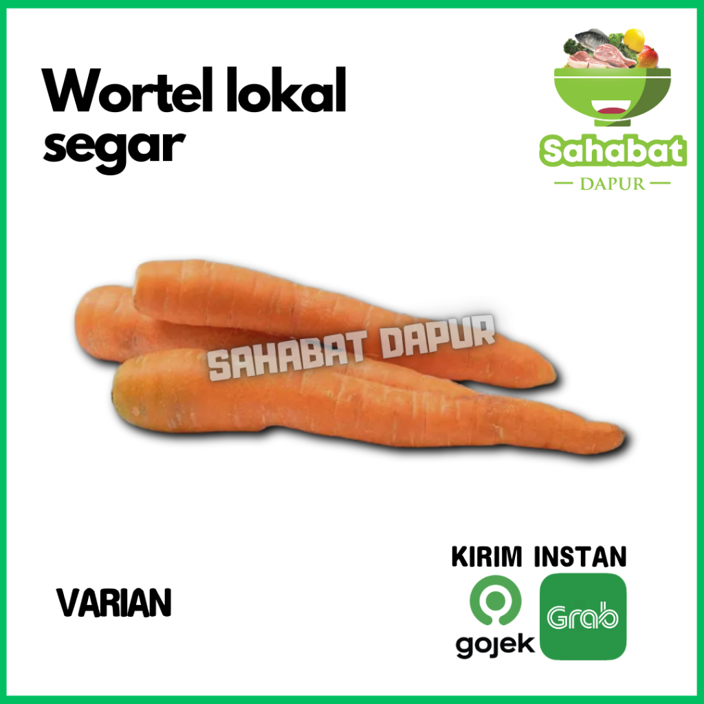 

Wortel Lokal Segar - Sahabatdapur