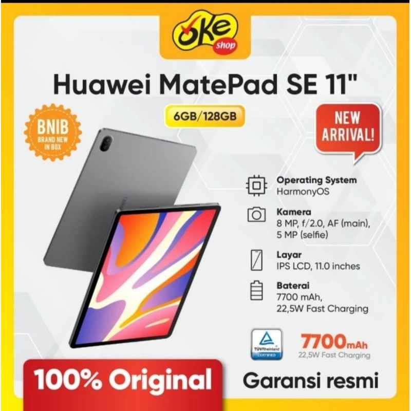 Huawei MatePad SE 11 inch - Garansi Resmi Huawei Indonesia