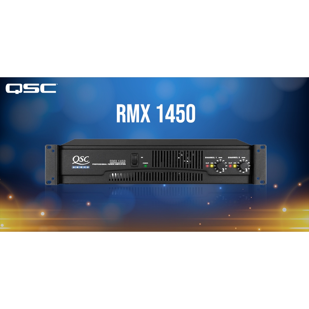 Power QSC RMX1450a | QSC RMX 1450a | RMX 1450 a (2×260 Watt @8 Ohm)