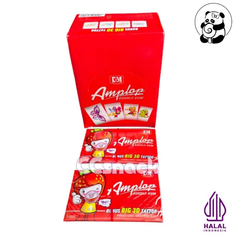 

RB DSM AMPLOP BUBBLE GUM BOX ISI 30