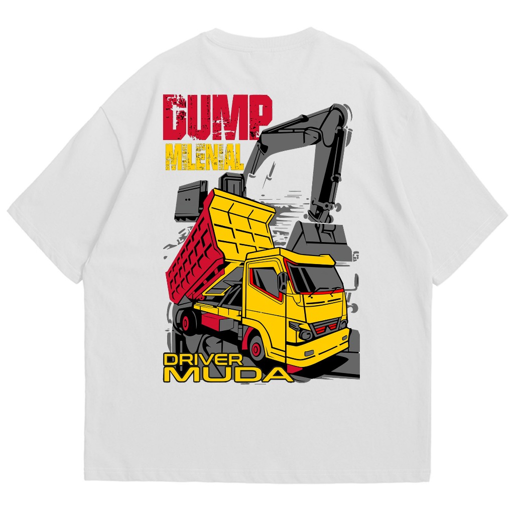 KAOS TRUK ANAK// KAOS MOBIL TRUK ANAK//KAOS ANAK ANAK