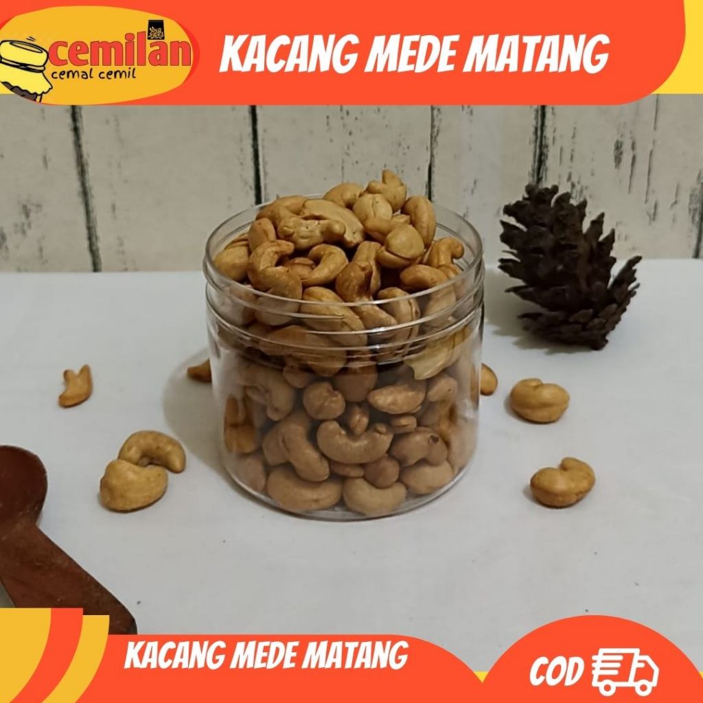 

kacang mede matang utuh/kacang mede goreng/kacang mede wonogiri/kacang mede kemasan ekonomis