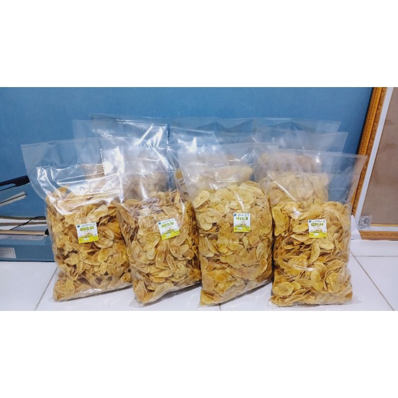 

KERIPIK PISANG "SANG KING" ORIGINAL/ SNACK KILOAN/ CEMILAN GURIH