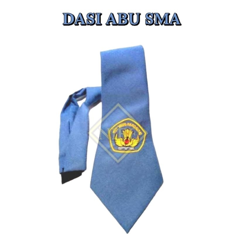 Dasi ABU-ABU Bordil logo (SMA) dasi sekolah warna abu