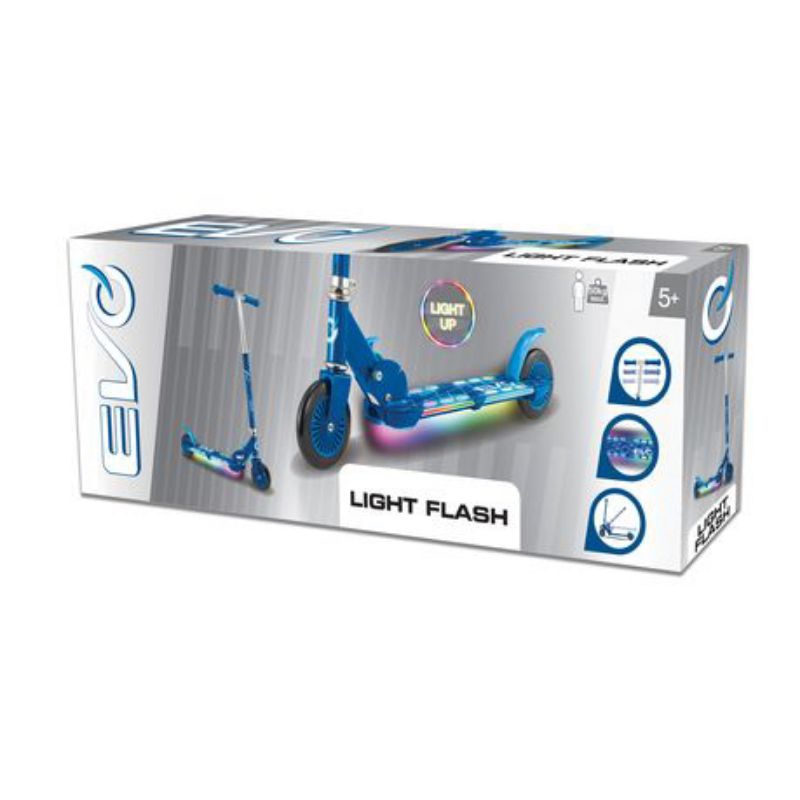 SCOOTER EVO LIGHT UP / SEKUTER ANAK MAX 50 KG ORIGINAL KIDZ STATION