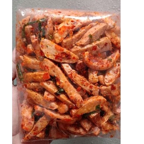 

Basreng baso goreng cemilan pedas gurih daun jeruk 1 kg