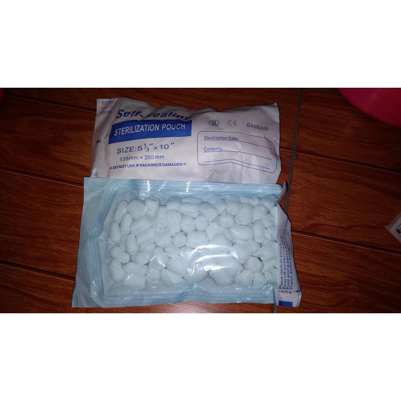 TAMPON GIGI KASSA ISI 100 PCS