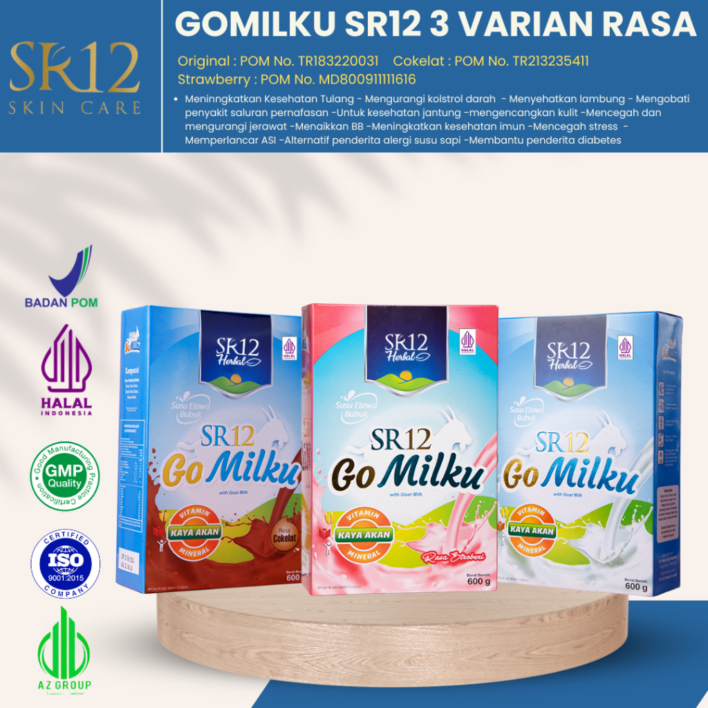 

Susu Kambing Etawa SR12 Premium Rasa Strabery Cokelat Original Enak Untuk Anak Anak
