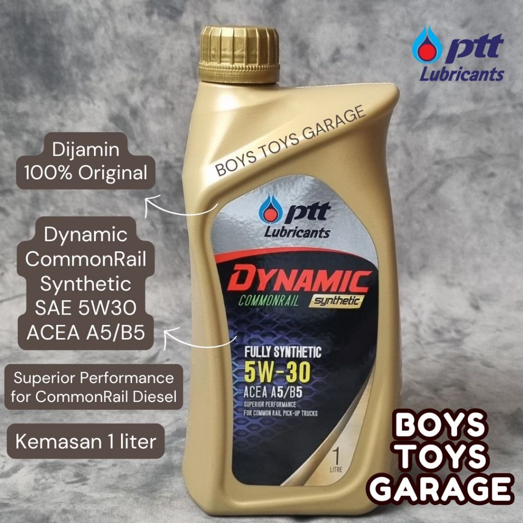 Oli PTT Diesel 5W30 PTT Lubricants Dynamic CommonRail Full Synthetic Oil