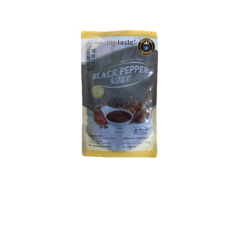

my taste black pepper sauce sachet 100gr