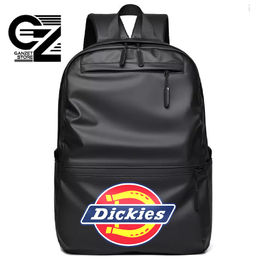 GanZetStore Tas Ransel Waterproof Tas Gendong motif DICKIES Tas sekolah pria dan wanita