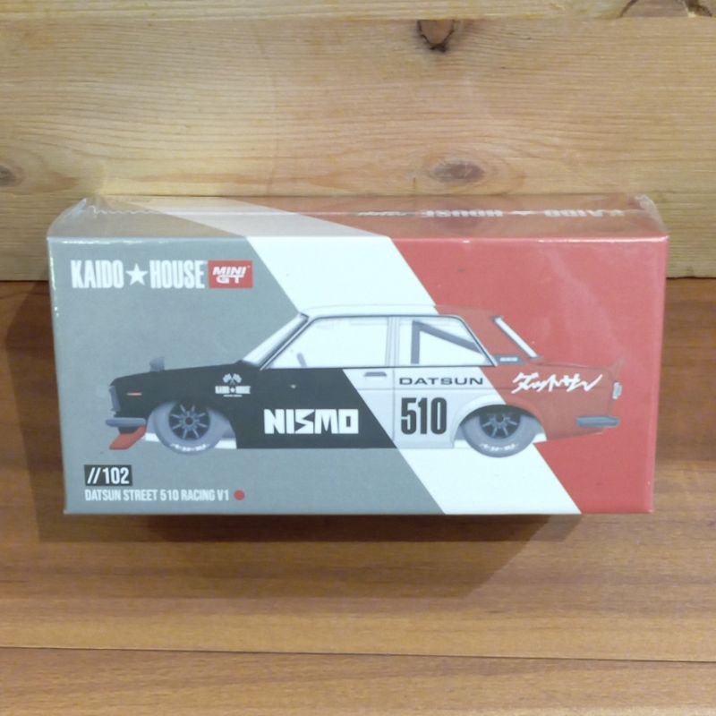 MINI GT KAIDO HOUSE DATSUN STREET 510 RACING V1 MINIGT