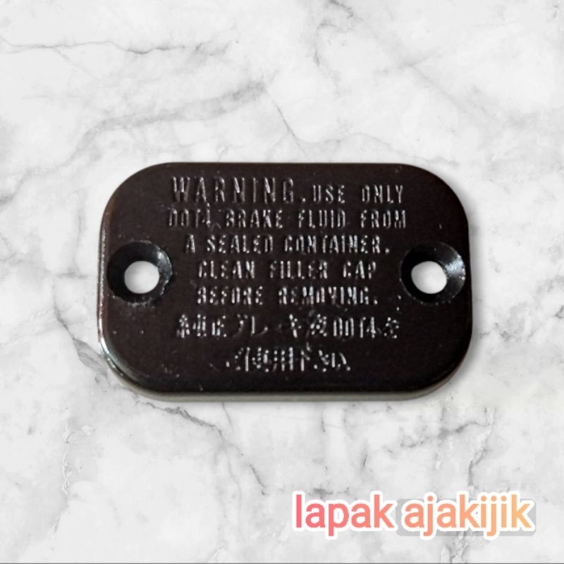 tutup minyak rem tutup master rem nmax 2dp original