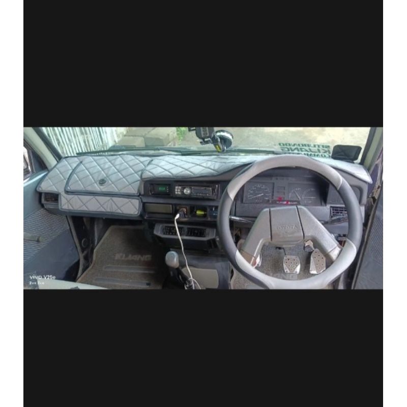 Cover alas dashboard pelindung taplak dashboard mobil kijang super grand exstra