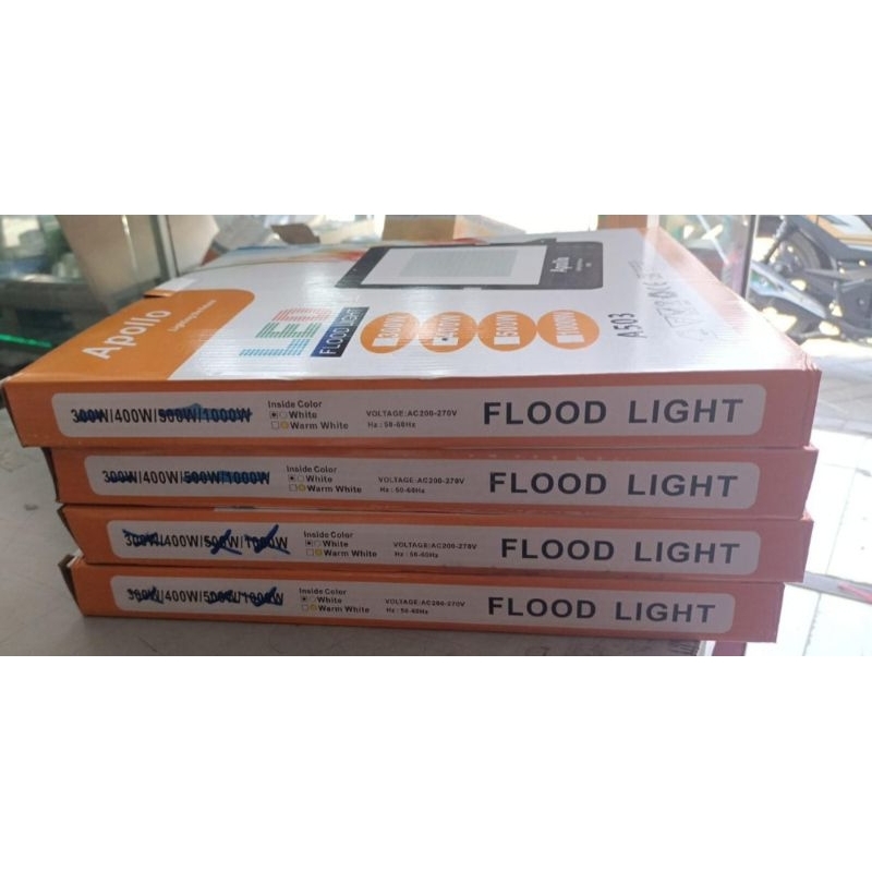 Lampu Floodlight LED 400Watt 400 W Watt Sorot Apollo 400W Lampu Tembak IP66