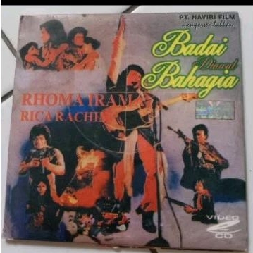 VCD Original Badai Diawal Bahagia feat Rhoma irama dan Ricca Rahim