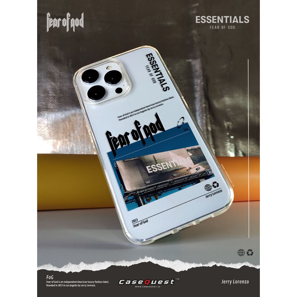 Casequest Essentials Fear of God - Custom Case