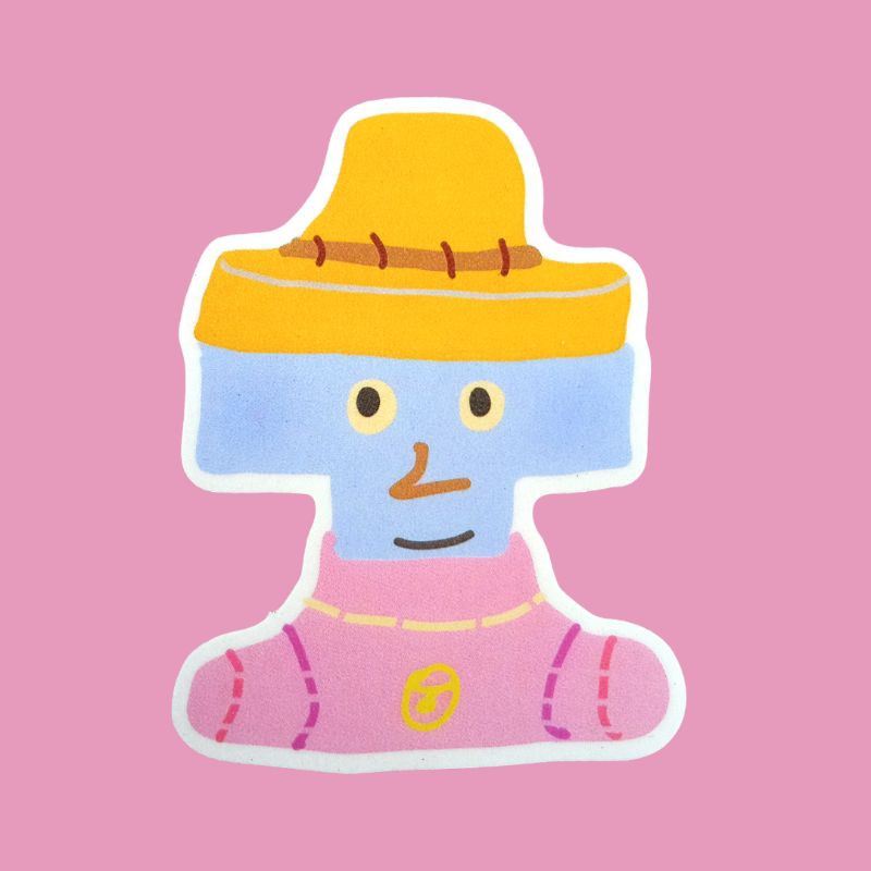 

Ollie Glitter Sticker